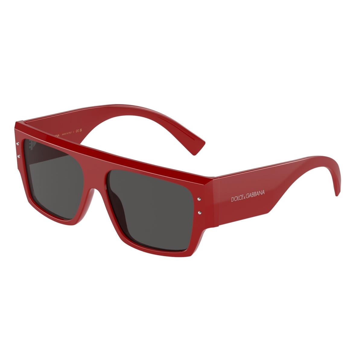 Dolce Gabbana DG4459 309687 Red Dark Grey 56 mm Women`s Sunglasses