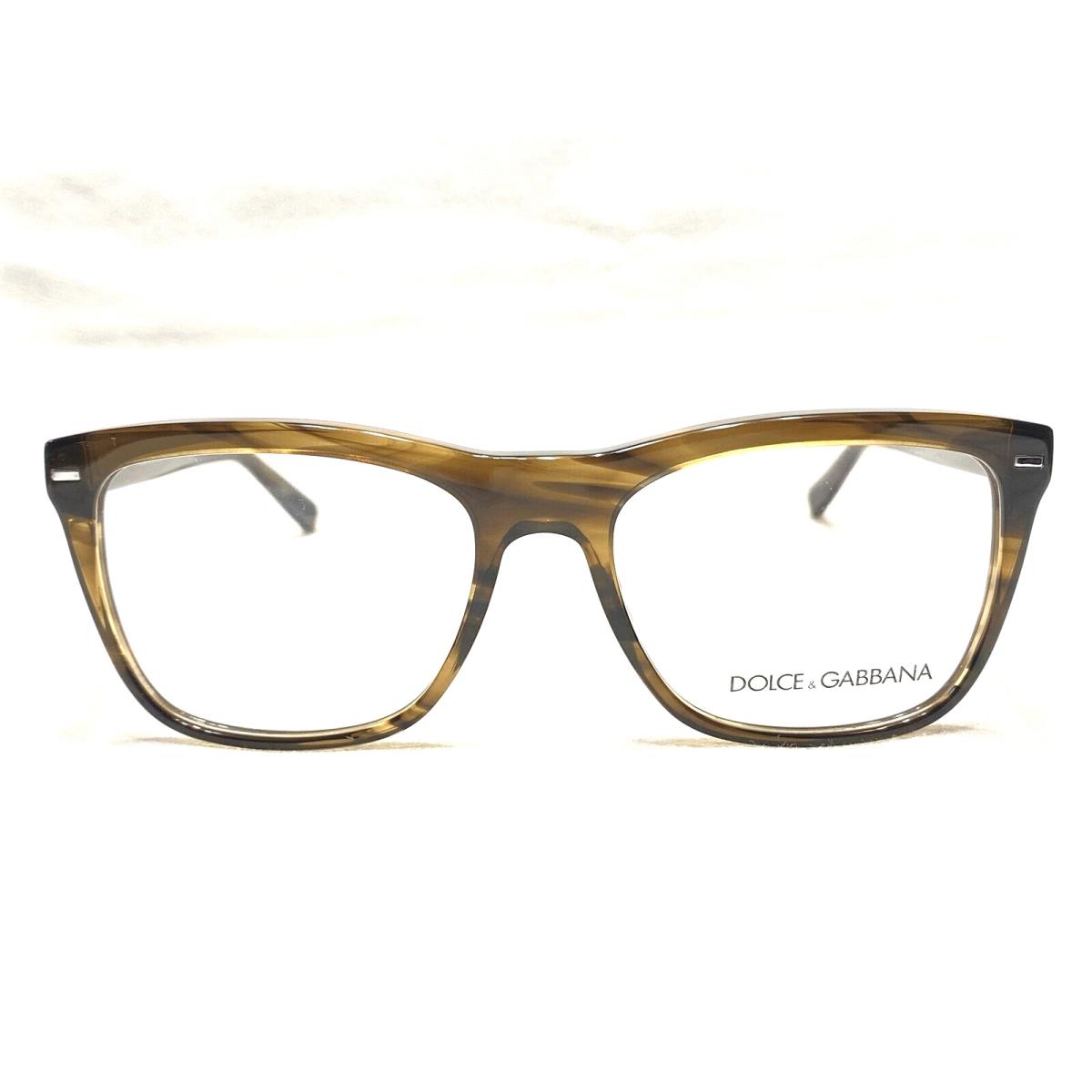 Dolce Gabbana DG3226 2925 Mens Havana Modern Eyeglasses Frames 54/17 145