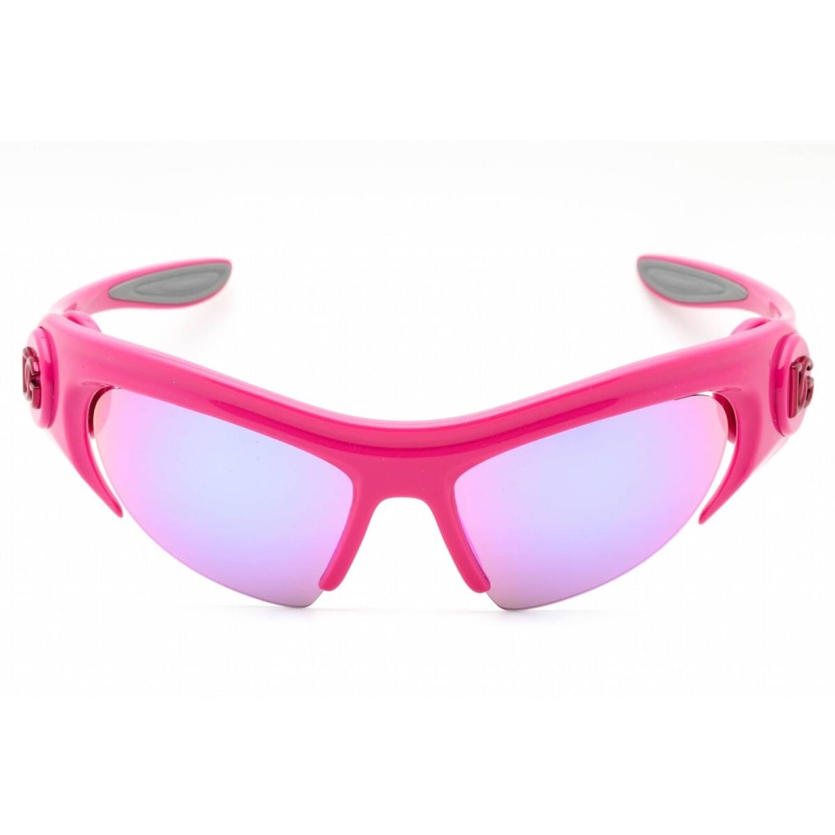 Dolce Gabbana Unisex Sunglasses Pink Sport Wraparound Frame 0DG6192 30984X