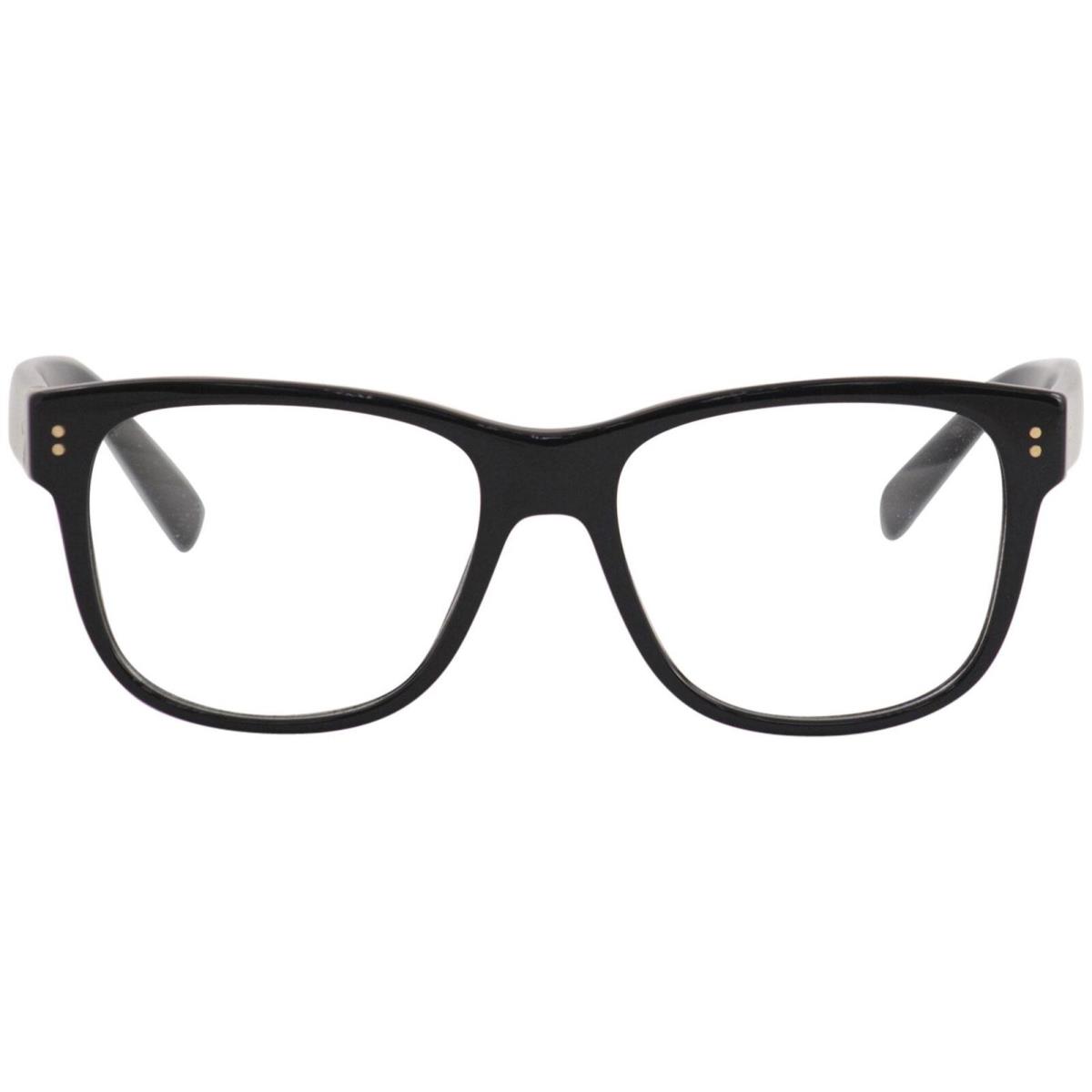 Dolce Gabbana Men`s Eyeglasses D G DG3305 DG/3305 501 Black Optical Frame 54mm