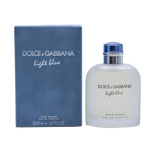 Light Blue by Dolce Gabbana D G 6.7 oz Edt Cologne For Men