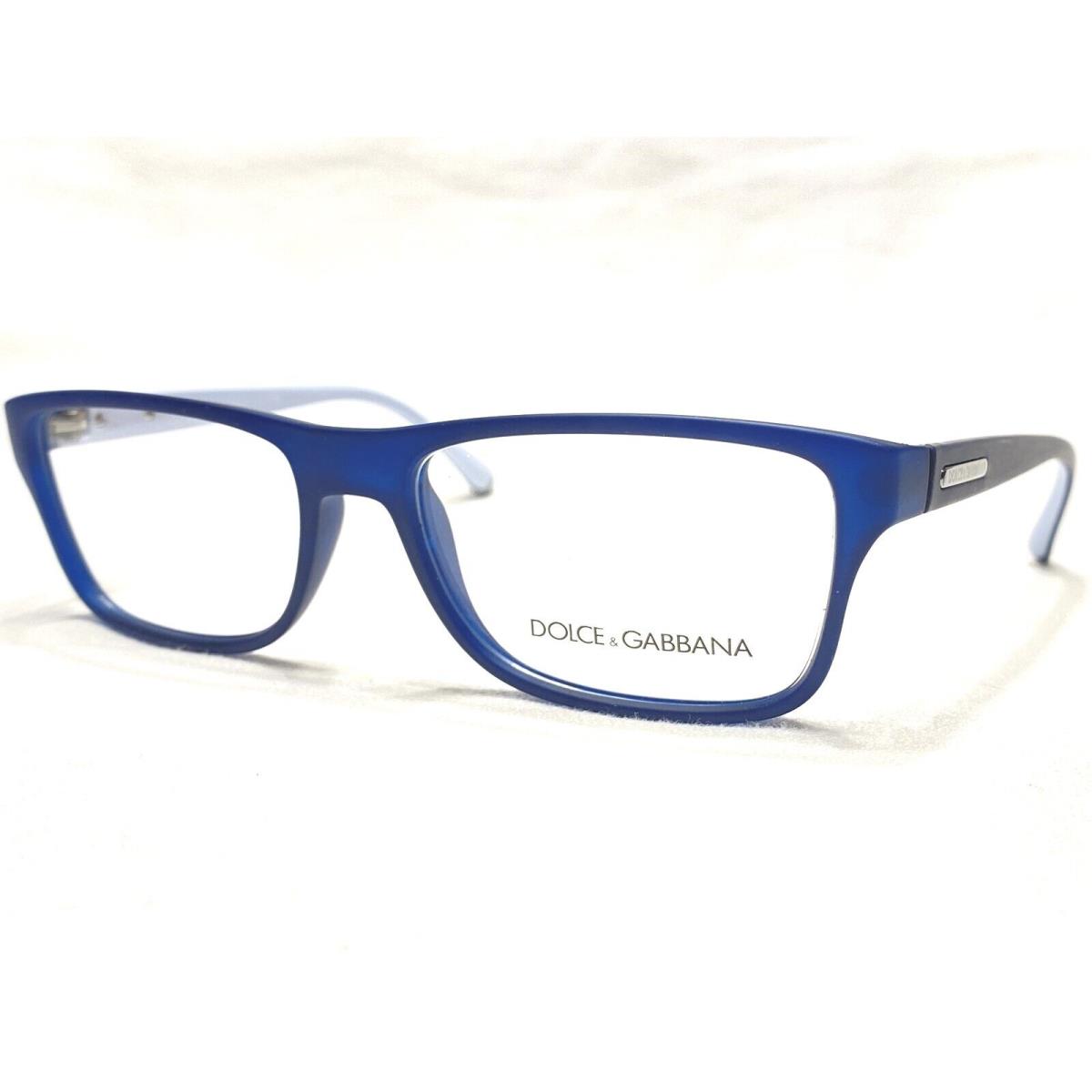 Dolce Gabbana DG5009 2810 Mens Blue Rubberized Eyeglasses Frames 54/16 140