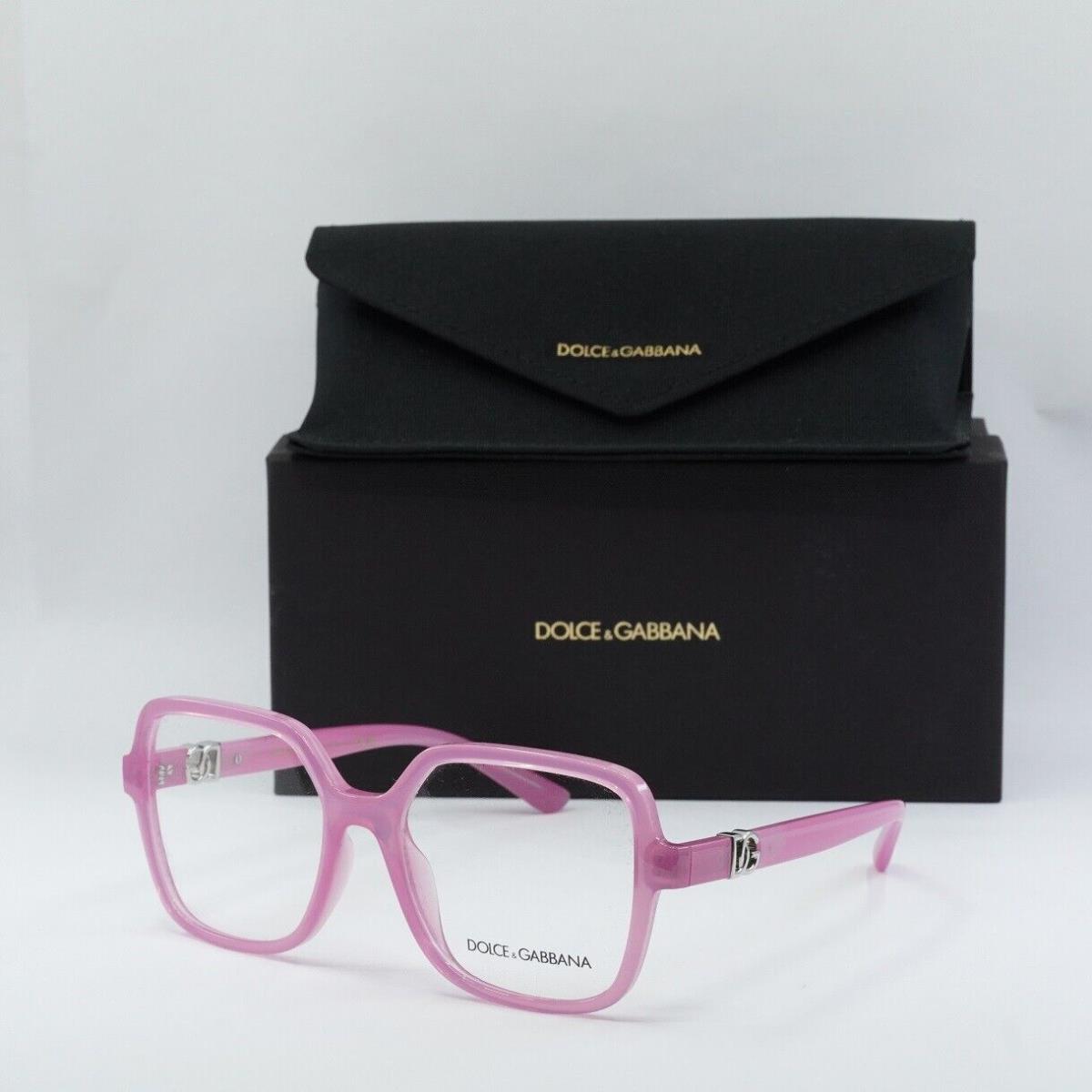 Dolce Gabbana DG5105U 1912 Milky Pink 55mm Eyeglasses