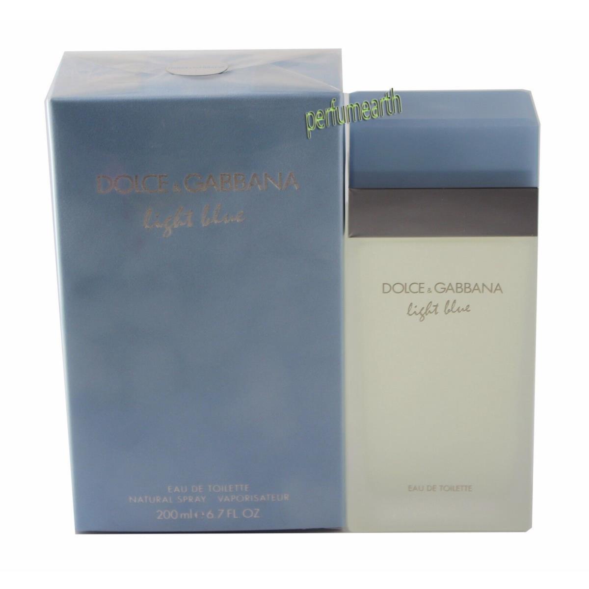 Light Blue by Dolce Gabbana 6.7/6.8 oz Eau De Toilette Spray For Women