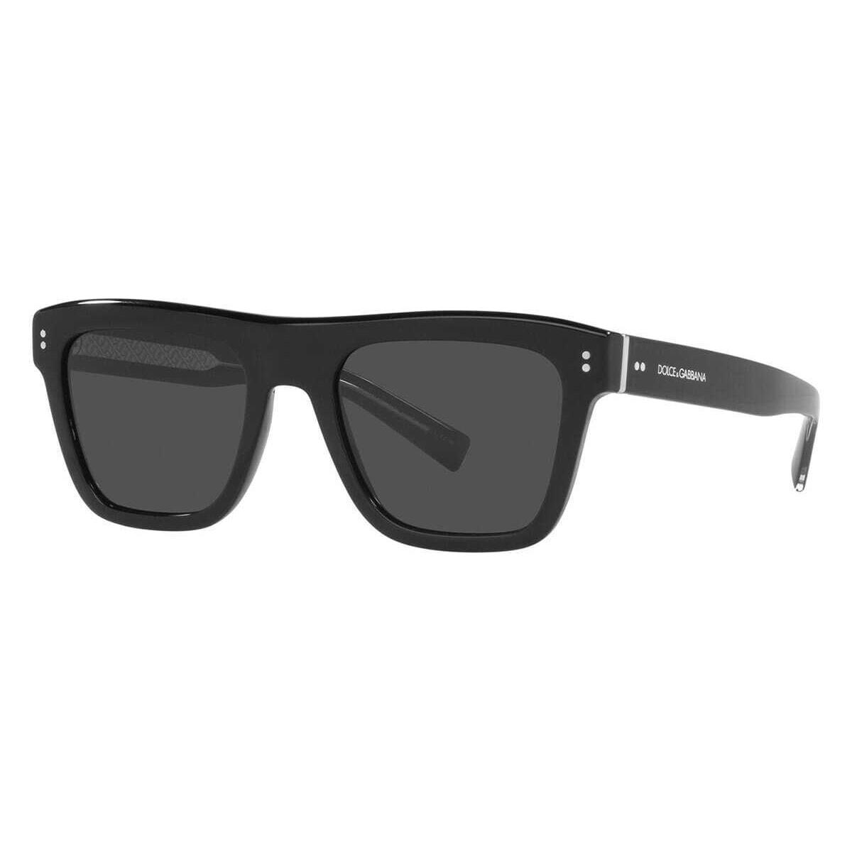 Dolce Gabbana Men`s 52mm Black Sunglasses DG4420-501-87-52