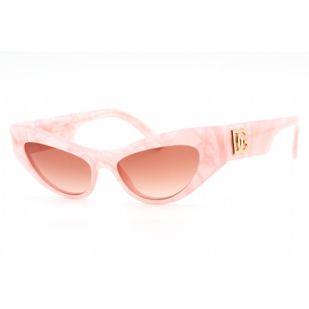 Dolce Gabbana 0DG4450 323113 Sunglasses Pink Frame Gradient Pink Lens 52mm