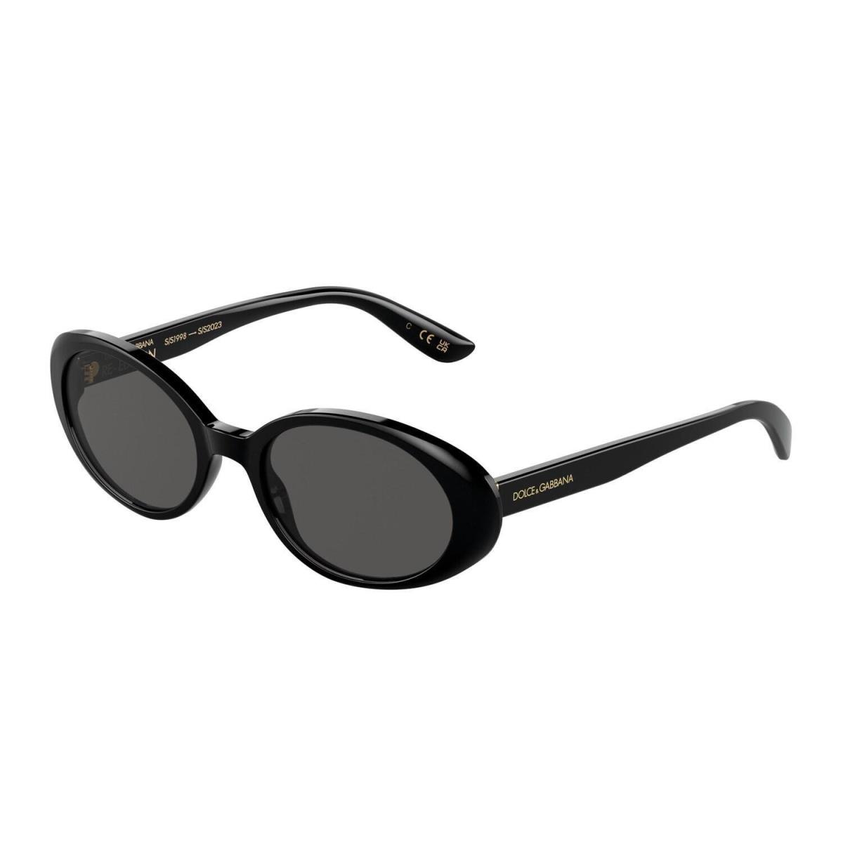 Dolce Gabbana 4443 Sunglasses 501/87 Black