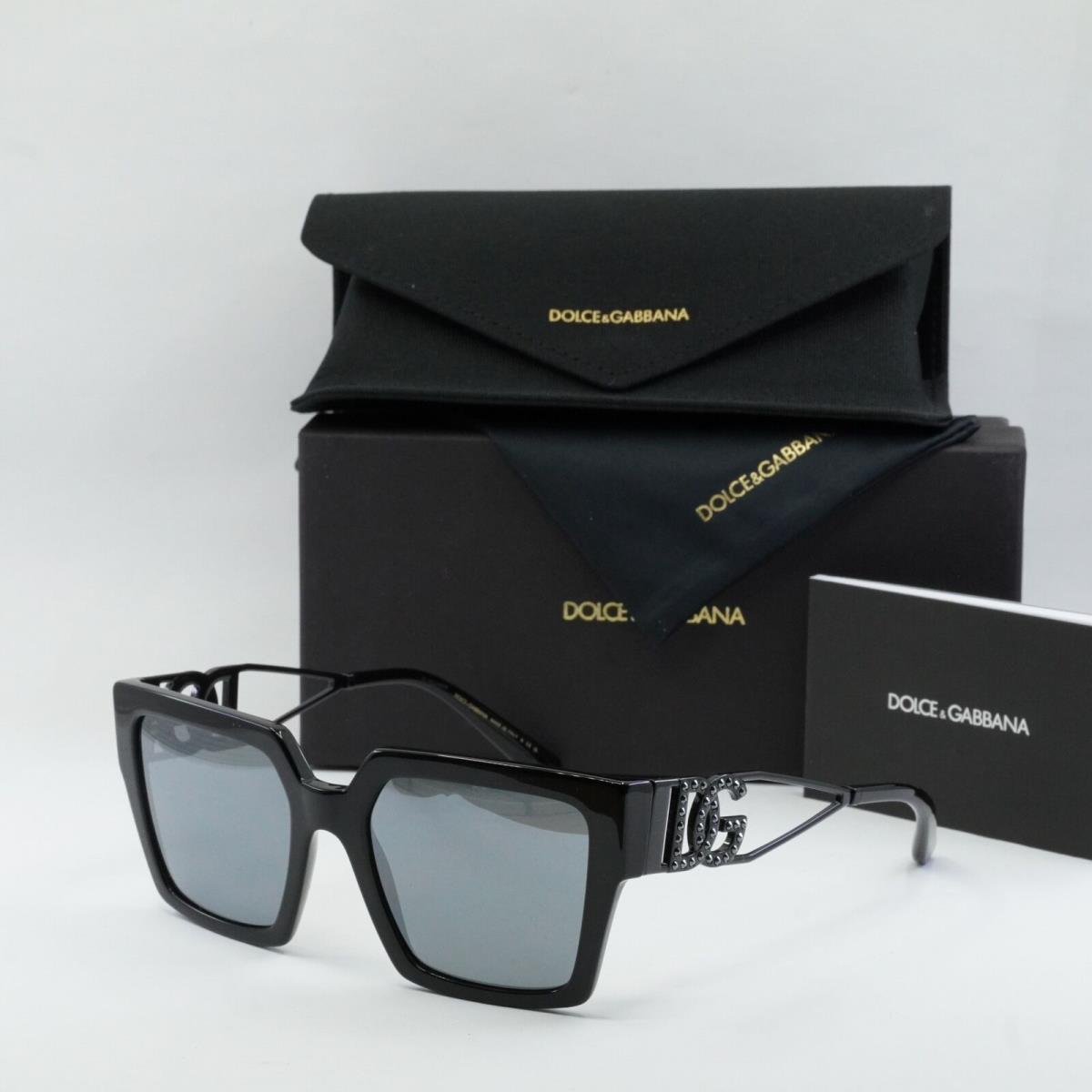 Dolce Gabbana DG4446B 501/6G Black/gray Mirrored Black 53-19-145