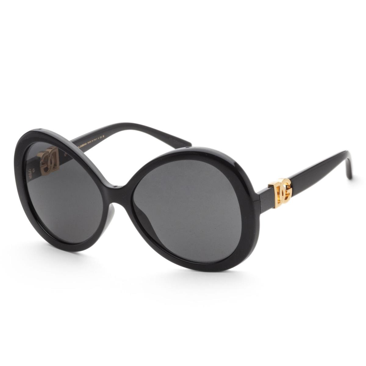 Dolce Gabbana Women`s 60mm Black Sunglasses DG6194U-501-87-60