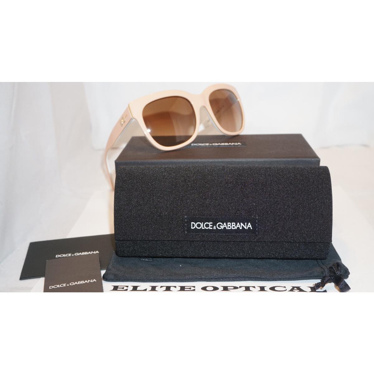 Dolce Gabbana Sunglasses Top Powder/grad Brown DG4272 300713 53 140