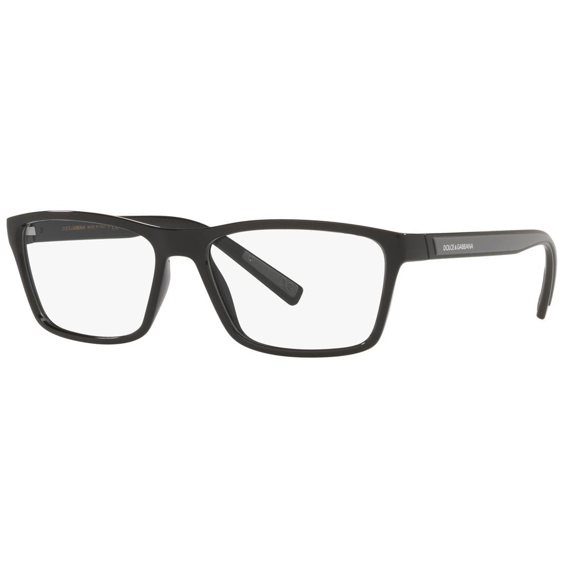 Dolce Gabbana DG5072 501 58 Eyeglasses Black Optical Frame