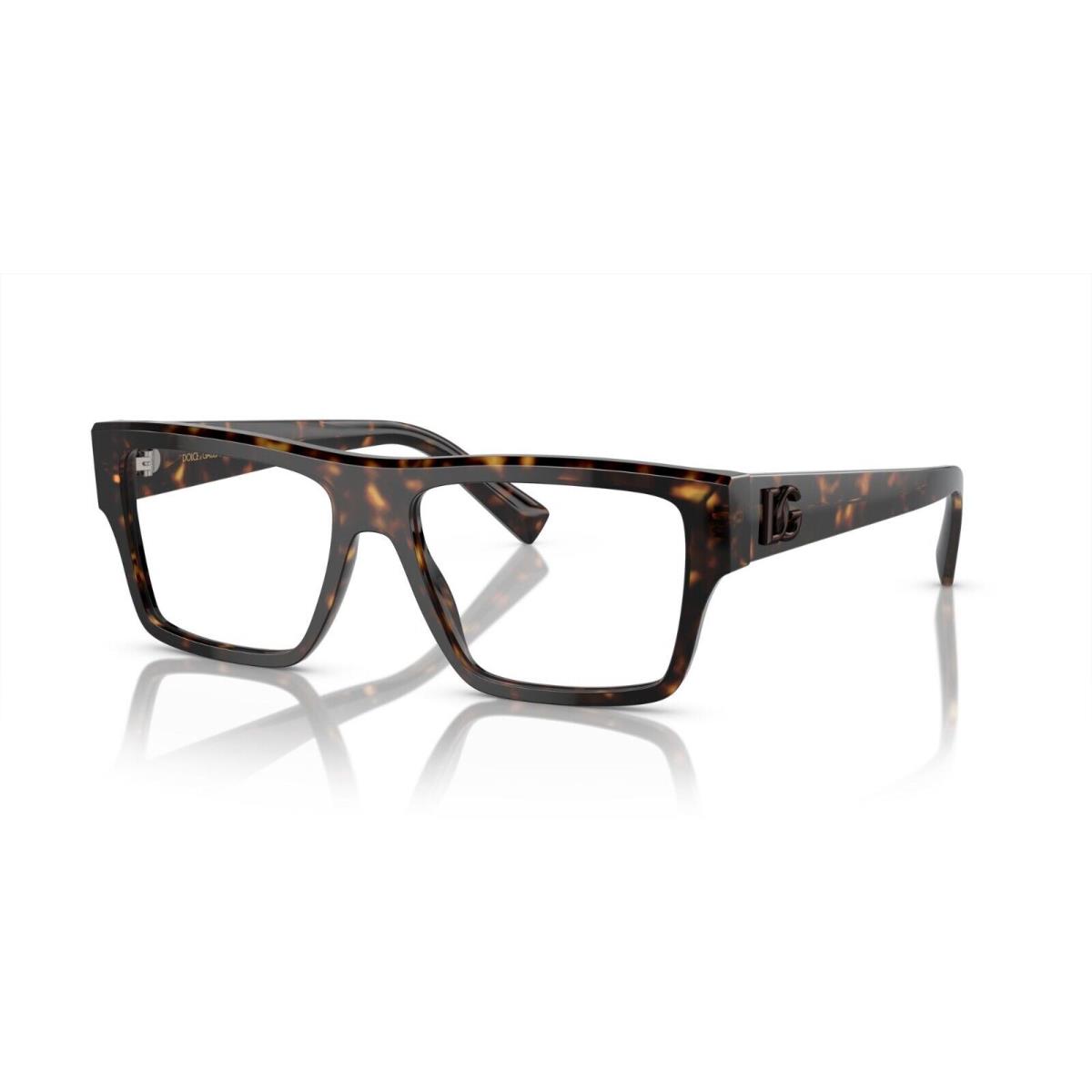 Dolce Gabbana DG 3382 Havana 502 Eyeglasses