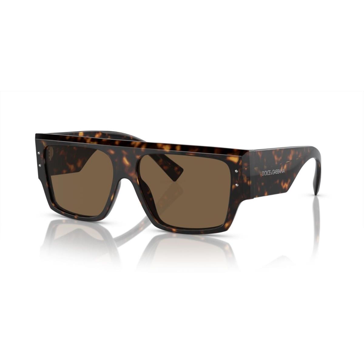 Dolce Gabbana DG 4459 Havana/dark Brown 502/73 Sunglasses