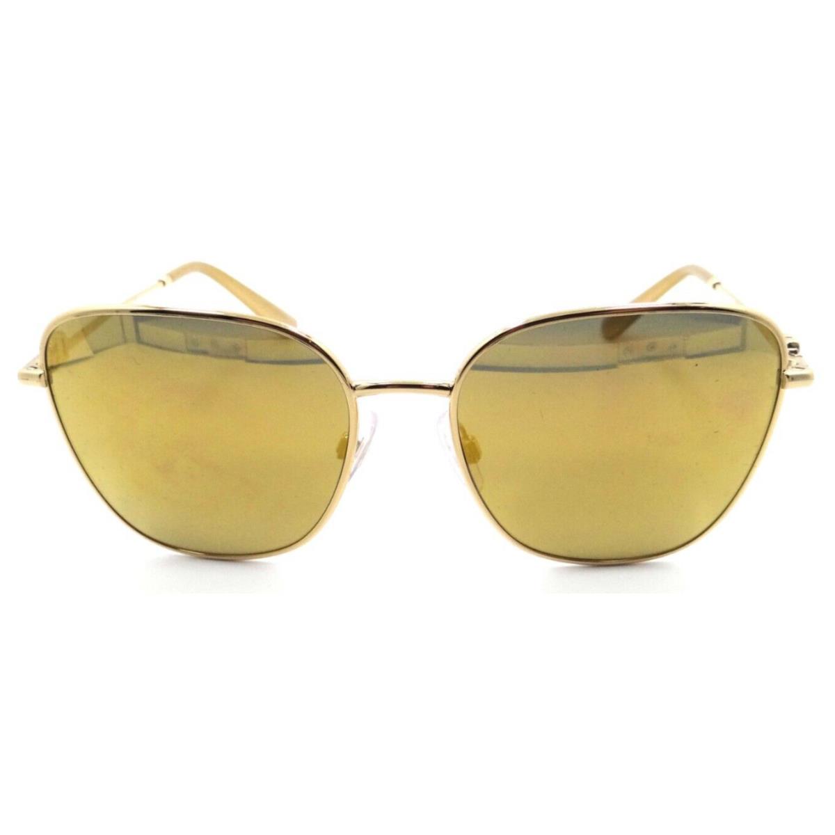 Dolce Gabbana Sunglasses DG 2293 02/7P 56-17-145 Gold / Brown Mirror Gold