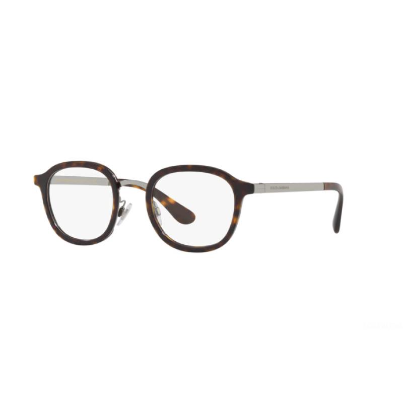 Dolce Dolce & Gabbana DG1296 502 Gabbana DG1296 502 Havana Men Eyeglasses 48mm 22 140