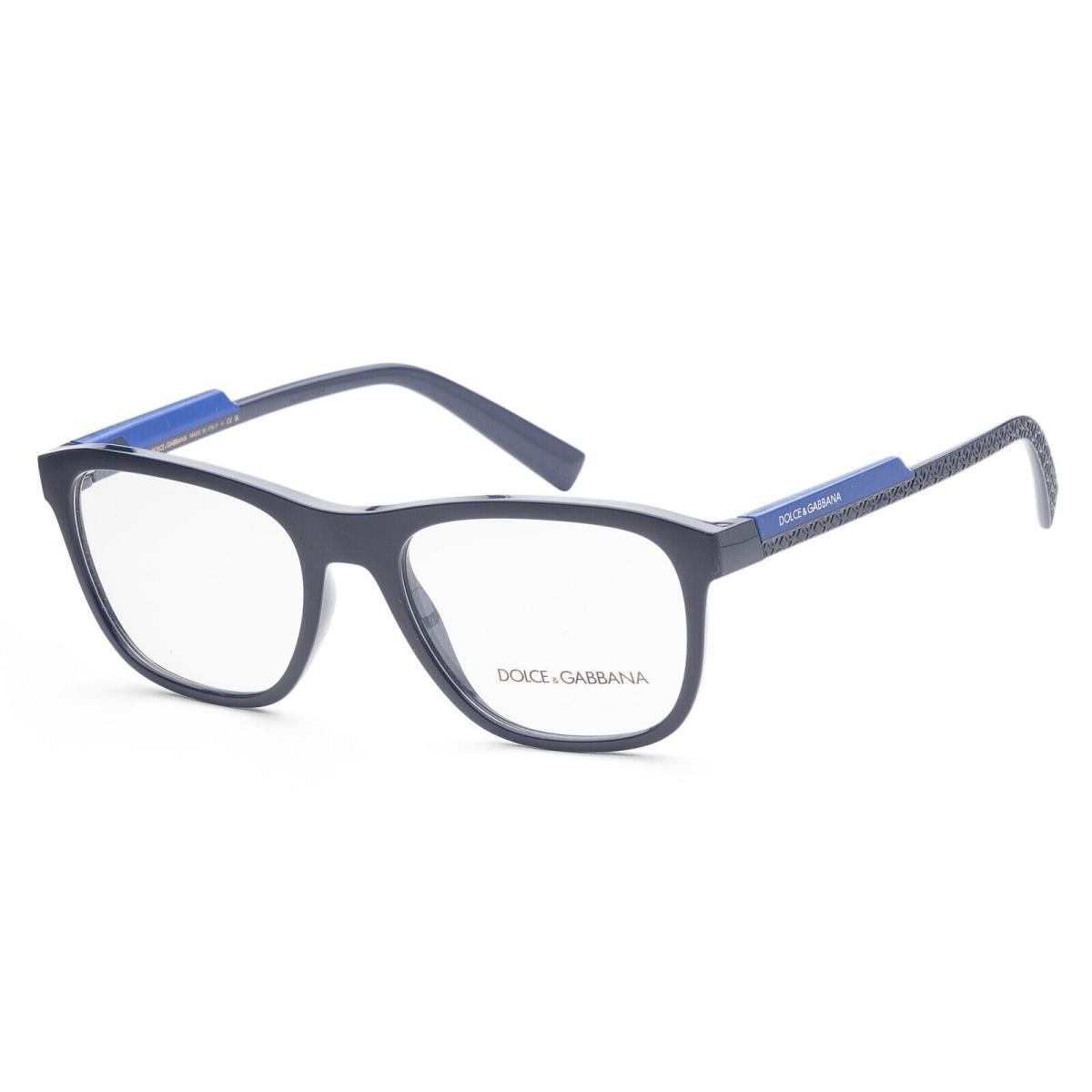 Dolce Gabbana Eyeglasses DG 5088 3294 Blue Optical Frame 55-19-145