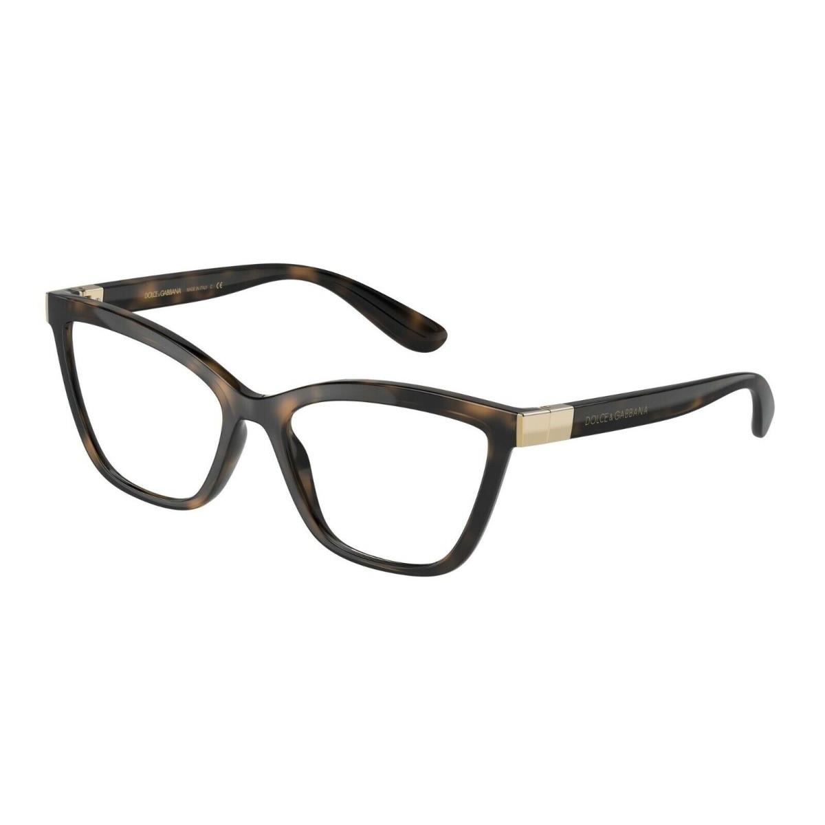 Dolce Gabbana DG 5076 Havana 502 Eyeglasses