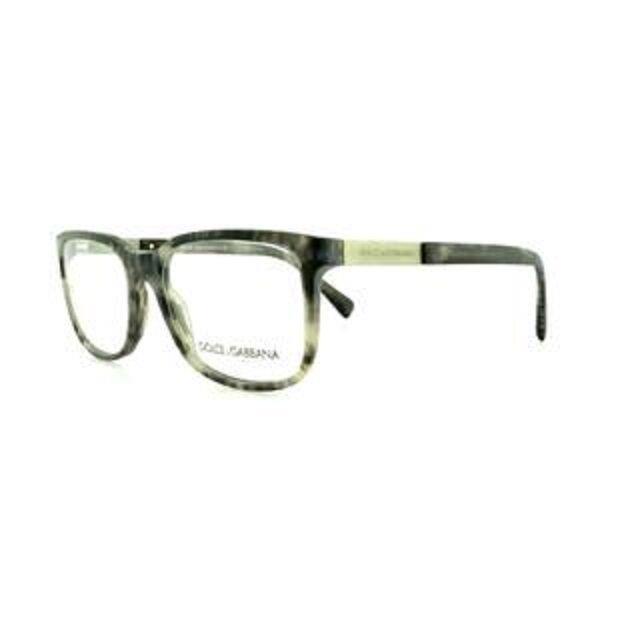 Dolce Gabbana Eyeglasses DG 3189 2802 Camouflage Matte Grey 52MM with Case