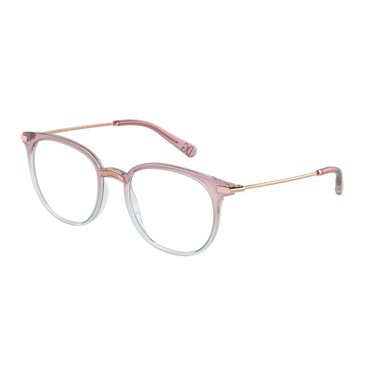 Dolce Gabbana DG 5071 Pink Pastel Gradient Crystal 3303 Eyeglasses