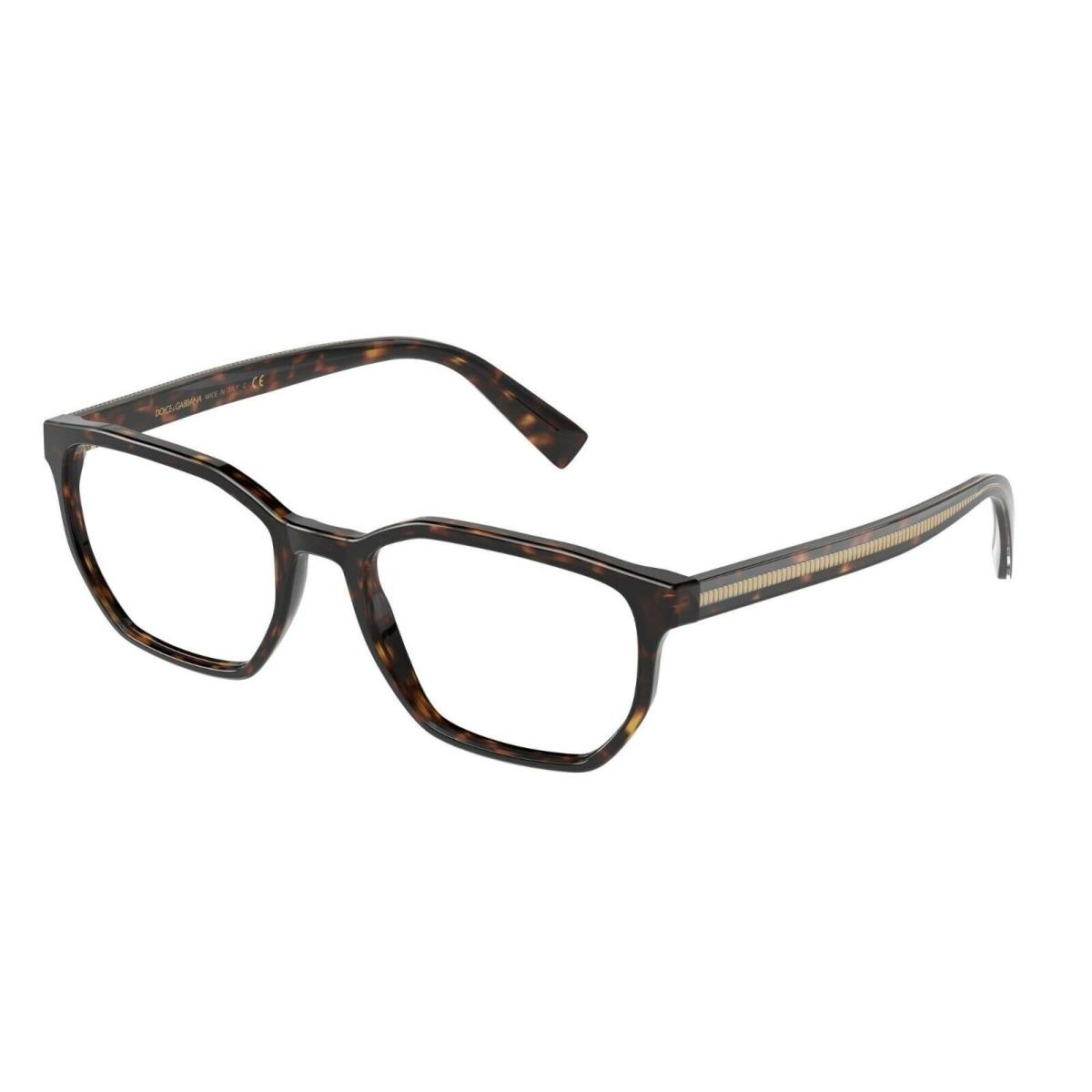 Dolce Gabbana DG 3338 Havana 502 Eyeglasses