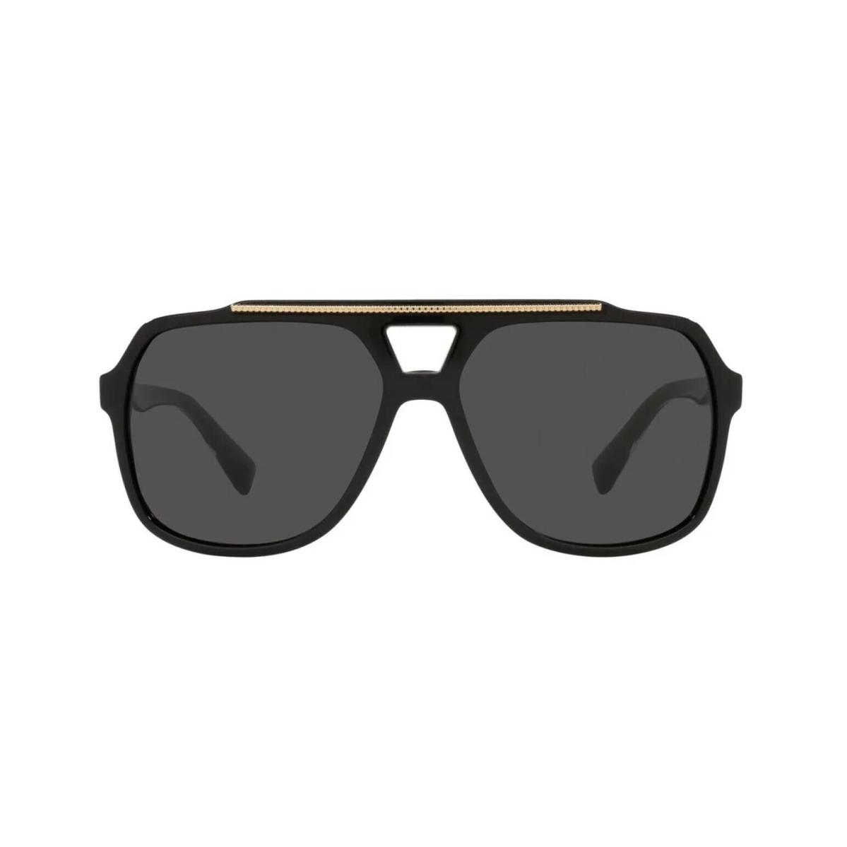 Dolce Gabbana DG 4388 Black/grey 501/87 Sunglasses