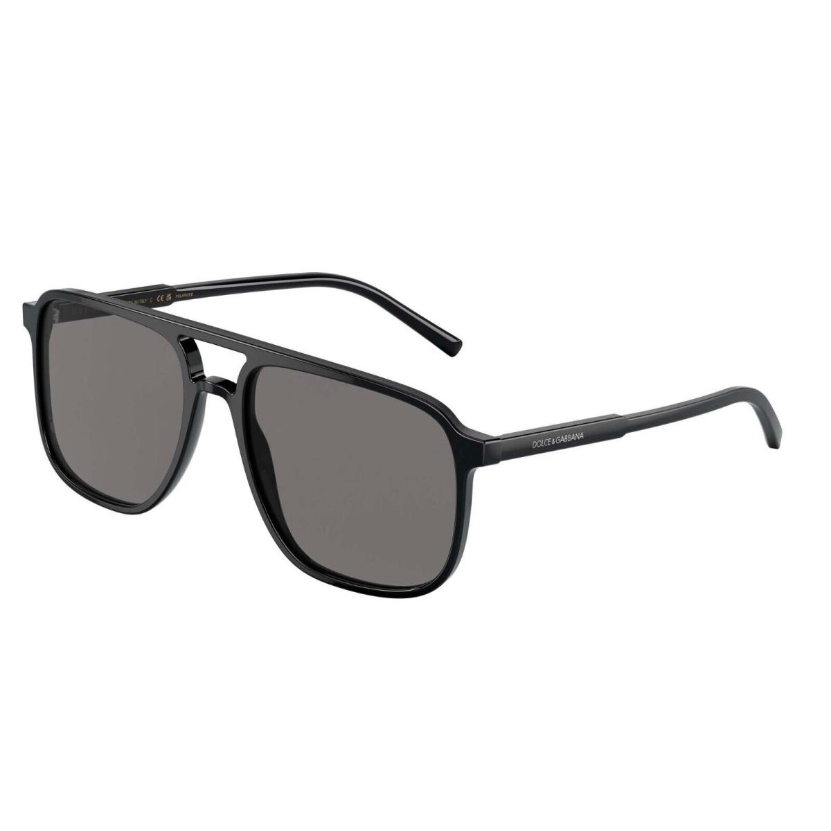 Dolce Gabbana DG 4423 Black/grey Polarized 501/81 Sunglasses