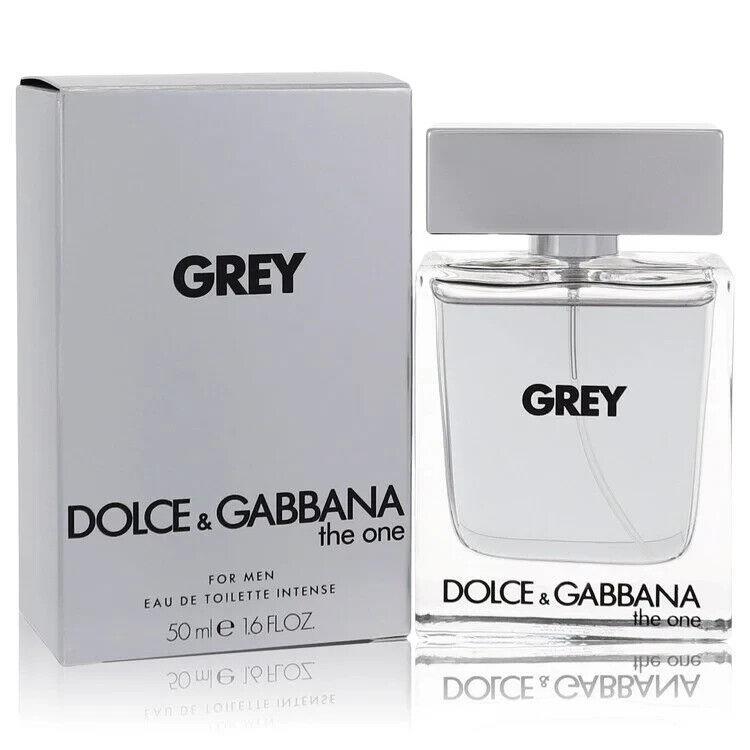 The One Grey by Dolce Gabbana Eau De Toilette Intense Spray 1.7 oz Men