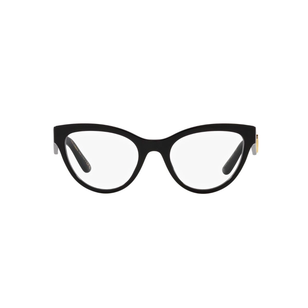 Dolce Gabbana DG 3372 Black 501 Eyeglasses