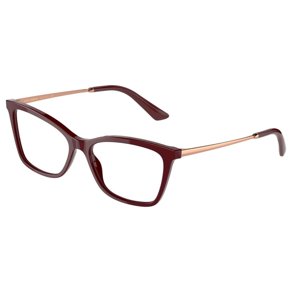 Dolce Gabbana DG 3347 Burgundy 3091 Eyeglasses