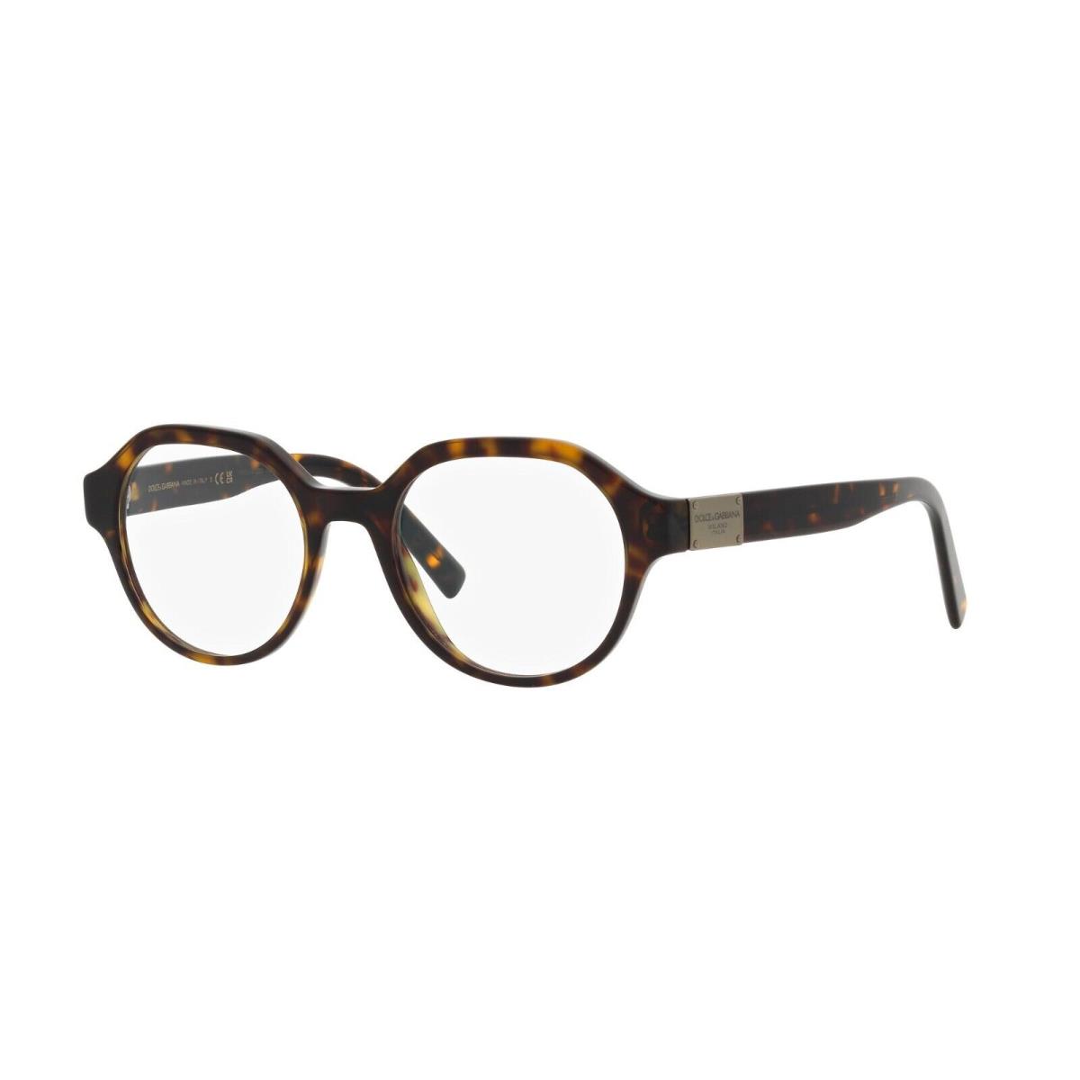 Dolce Gabbana DG 3367 Havana 502 Eyeglasses