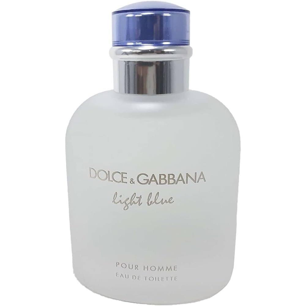 Dolce Gabbana Light Blue Eau De Toilette Perfume For Men`s 4.2 oz Fragrances