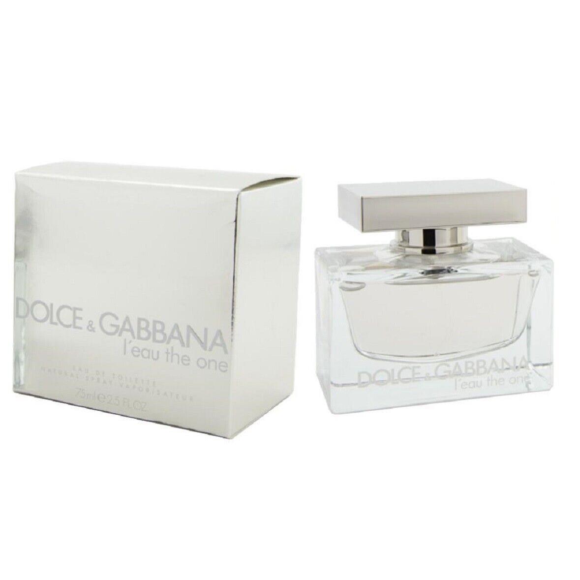 Dolce Gabbana L`eau The One For Women Perfume 2.5 oz 75 ml Edt Spray