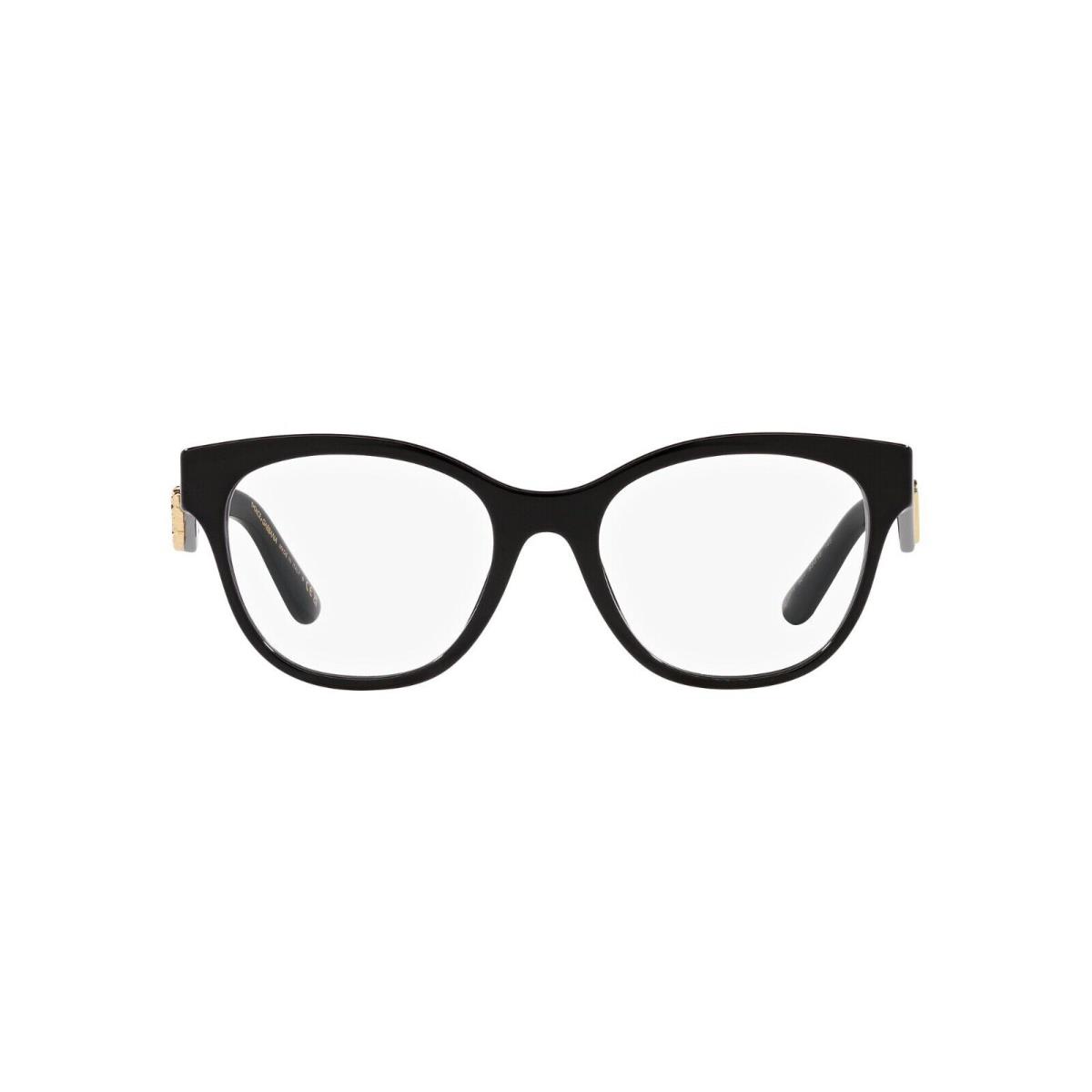 Dolce Gabbana DG 3371 Black 501 Eyeglasses