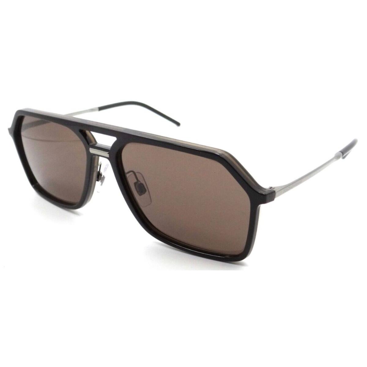 Dolce Gabbana Sunglasses DG 6196 3159/73 59-16-145 Brown / Dark Brown Italy