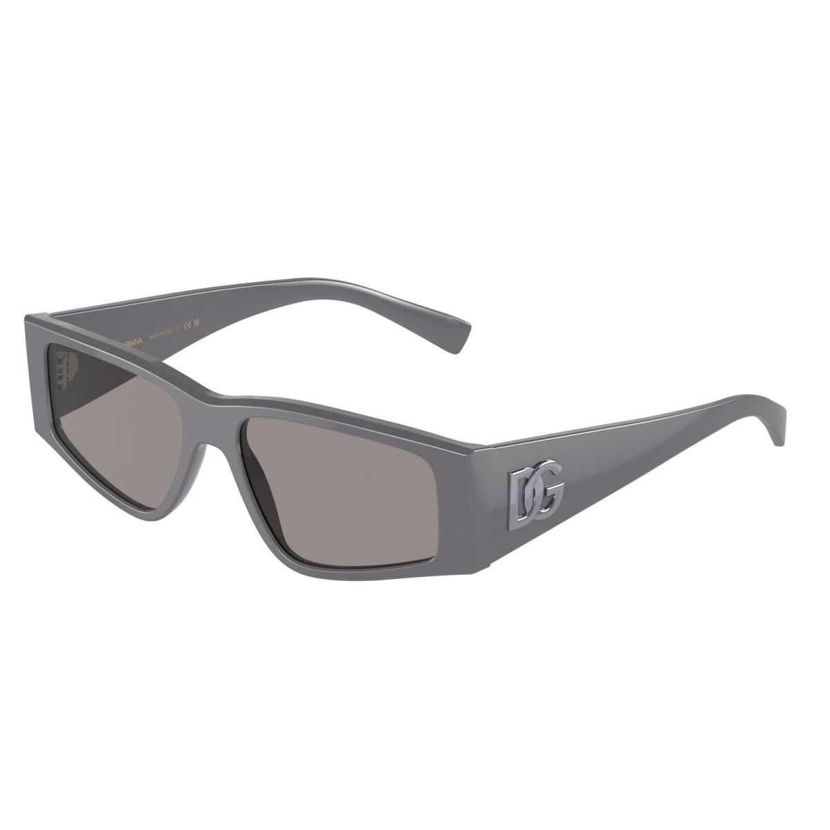 Dolce Gabbana DG4453 3090M3 Grey Photo Grey 55 mm Men`s Sunglasses