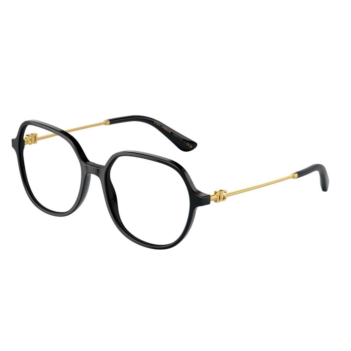 Dolce Gabbana DG 3364 Black 501 Eyeglasses