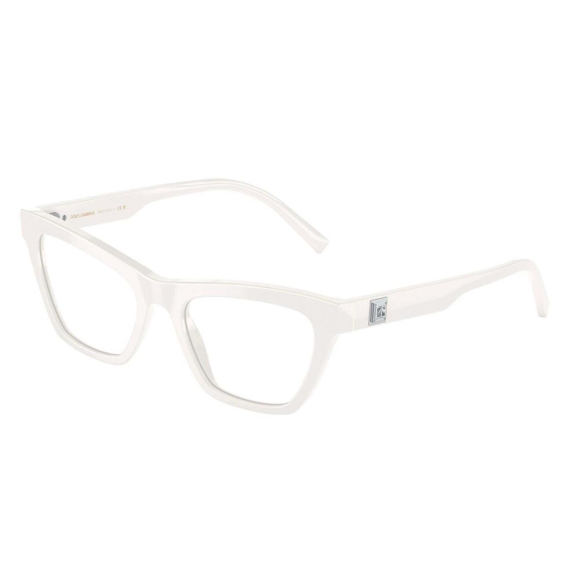 Dolce Gabbana DG 3359 White 3312 Eyeglasses