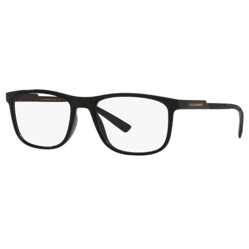 Dolce Gabbana DG5062 501 Black Gold Optical Designer Eyrglasses 55-19