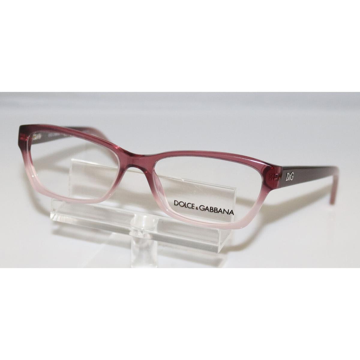 Dolce Gabbana D G 1216 1857 Pink Gradient Eyeglasses Frames Glasses 50-16-135