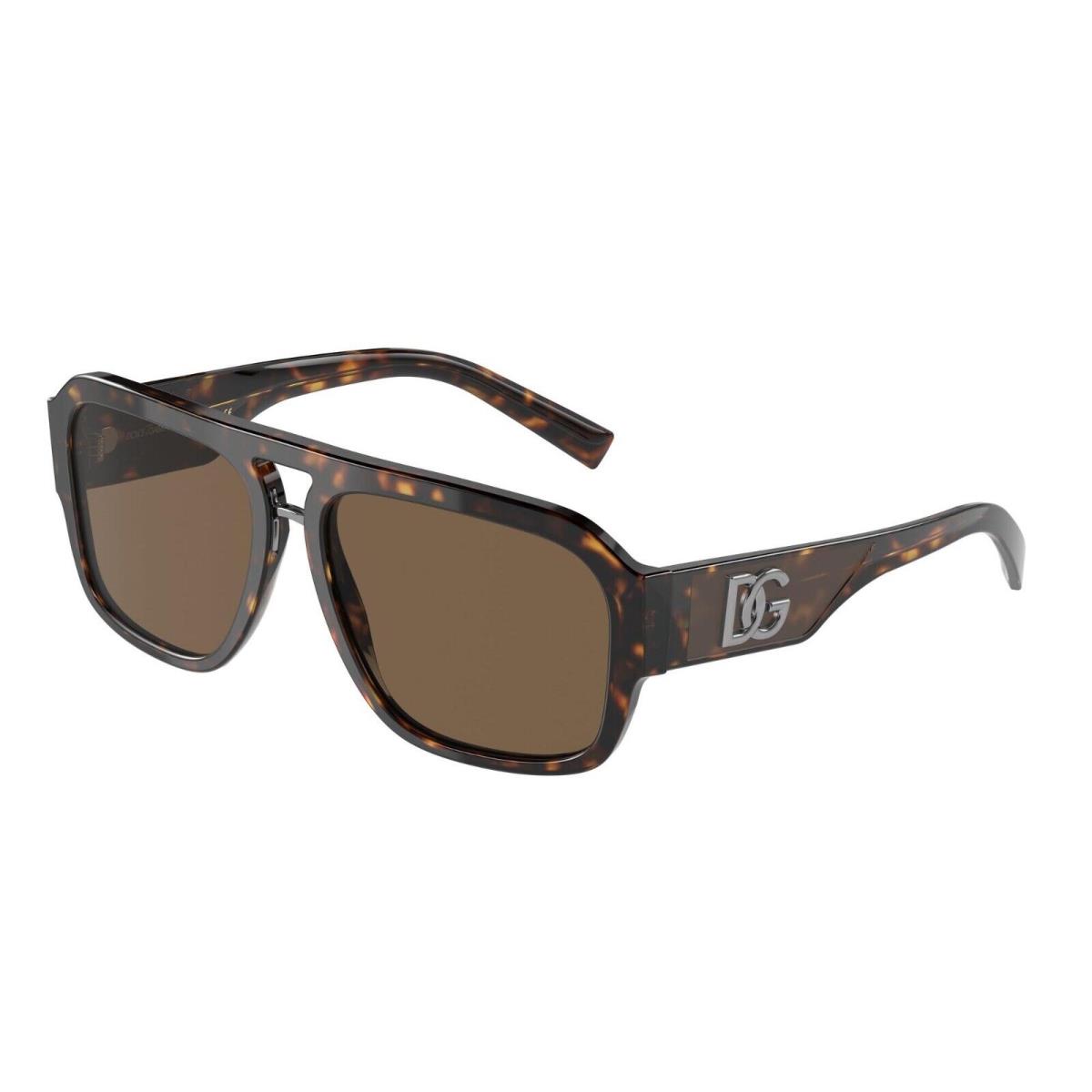 Dolce Gabbana DG 4403 Dark Havana/brown 502/73 Sunglasses