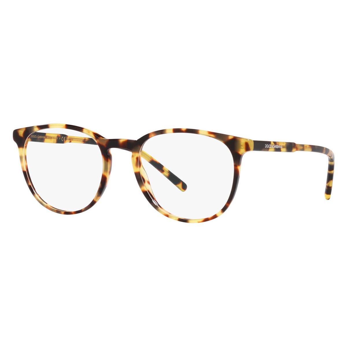 Dolce Gabbana Men`s Fashion DG3366-512-54 54mm Yellow Havana Opticals