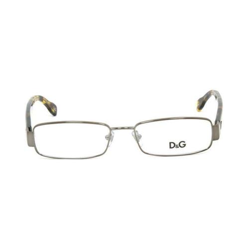 Dolce Gabbana D G 5091 Gunmetal Havana 1010 Eyeglasses Frame 51-16-135 RX