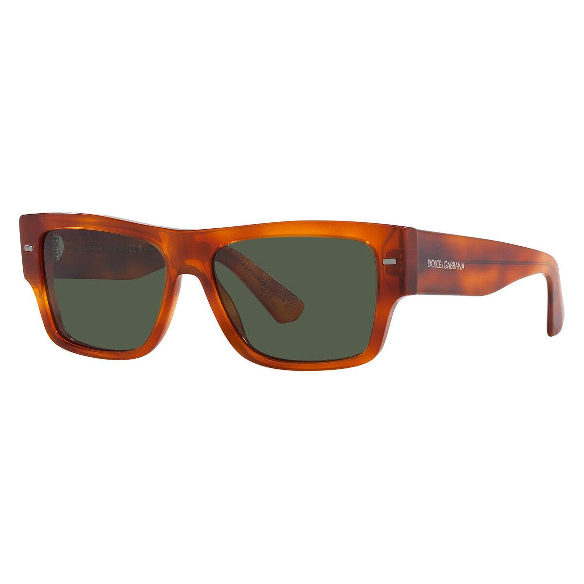 Dolce Gabbana Men`s 55mm Ginger Havana Sunglasses DG4451-705-9A-55