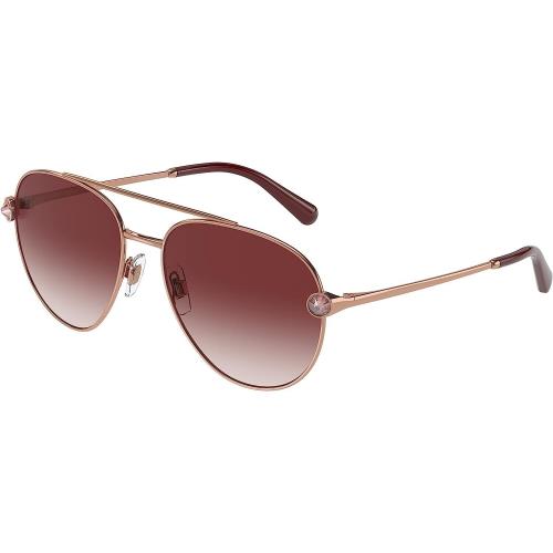 Sunglasses Dolce Gabbana DG 2283 B 12988H Pink Gold 58x17x140mm