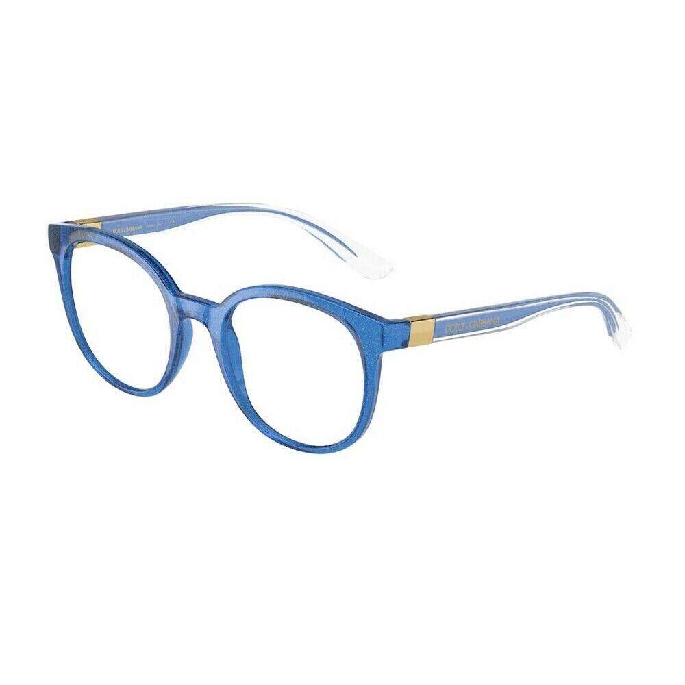 Dolce Gabbana DG-5083-3350-51 Blue Glitter Eyeglasses