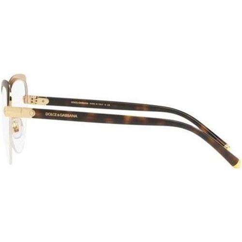 Dolce Gabbana DG1305 Eyeglass Frames 1315-55-16-140 - Matte Brown