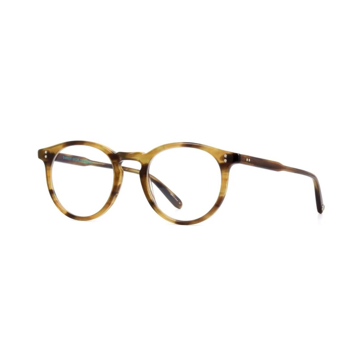 Dolce Gabbana Garrett Leight Carlton Army Tortoise Bio AT Eyeglasses