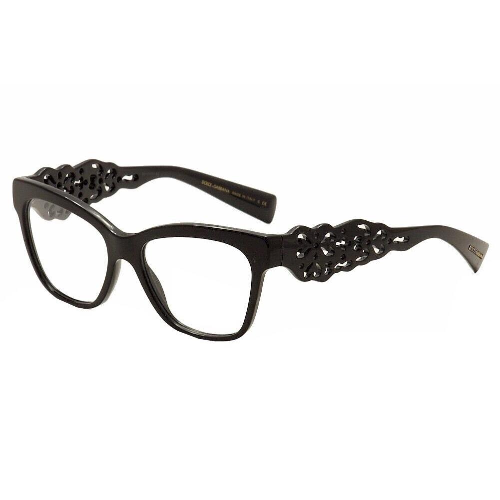 Dolce Gabbana Spain IN Sicily DG 3236 Black 501 Eyeglasses