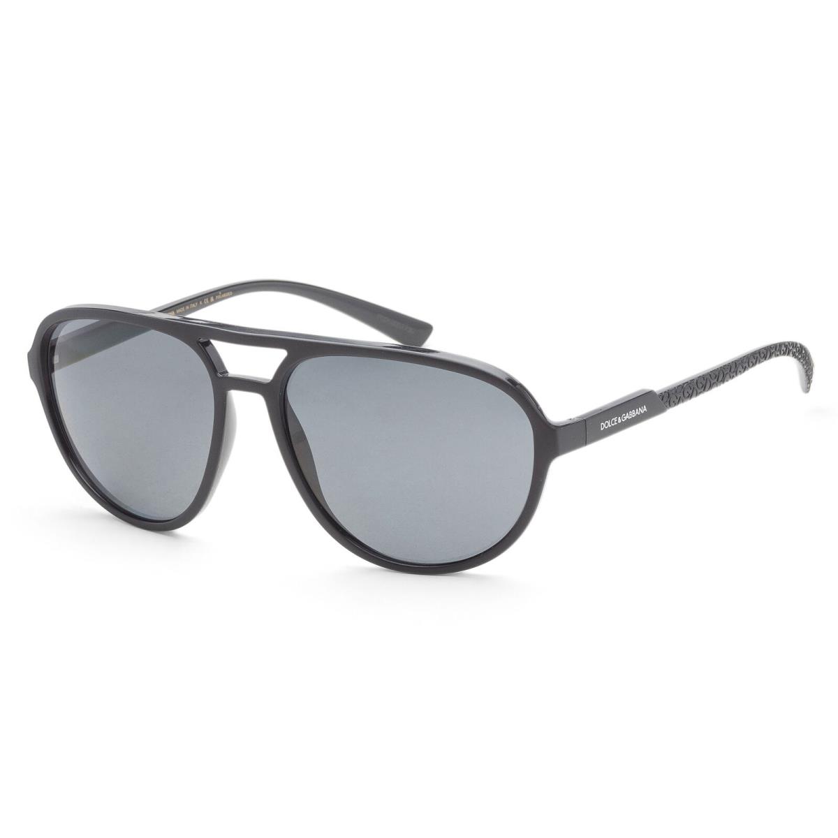 Dolce Gabbana Men`s 60mm Matte Black Sunglasses DG6150-252581-60