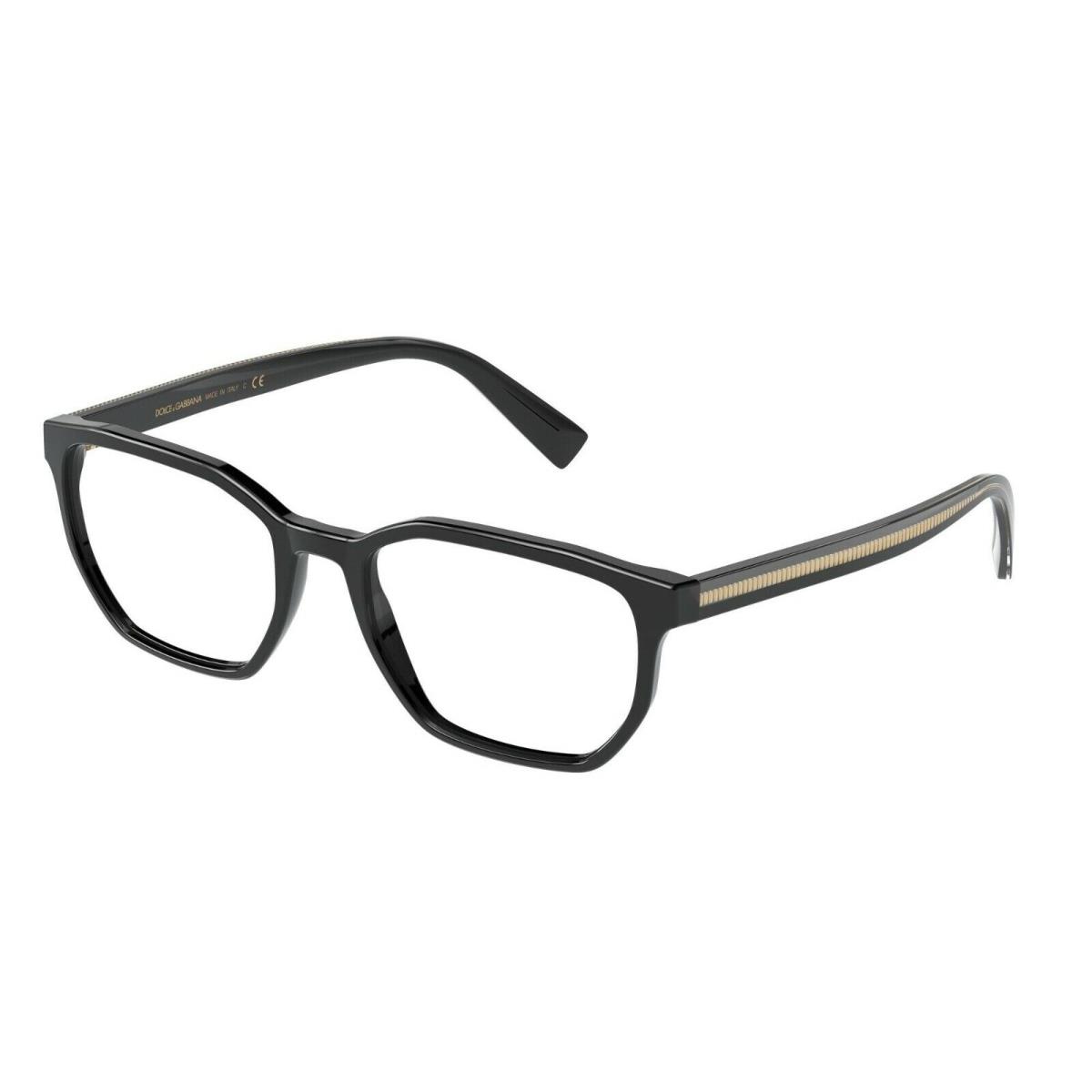 Dolce Gabbana DG 3338 Black 501 Eyeglasses